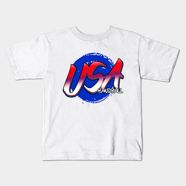 USA Kids T-Shirt by Conundrum Cracker